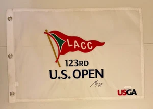 MAX HOMA signed auto autographed 2023 US Open Championship Flag JSA - Picture 1 of 1
