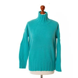 VALENTINO RAMA Damen Türkis 100% Kaschmir Pullover Größe XS 13041 - Bild 1 von 7