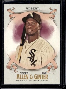 Luis Robert 2021 Topps Allen & Ginter - #143 - Chicago White Sox - Picture 1 of 2