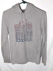 Patagonia XS Organic Cotton Gray Sweatshirt Hoodie Pullover Womens Size XS - Picture 1 of 8