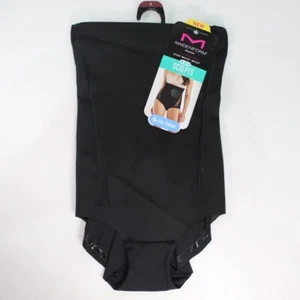 Maidenform Flexees Sculpts High Waist Brief Underwear Ultra Firm Womens S Black - Picture 1 of 5