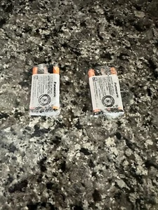2 X Panasonic Genuine (HHR-P104) Rechargeable Ni-Mh Batteries 5.8GHz 2.4GHz MINT - Picture 1 of 1
