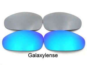 Galaxy Replacement Lenses For Oakley Straight Jacket Blue&Titanium (1999) - Picture 1 of 7