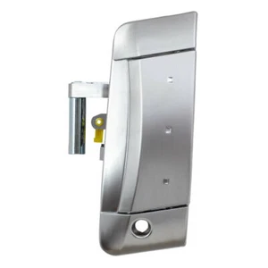 Manija de puerta exterior exterior plateada lado conductor izquierdo para Nissan 350Z 03-09 H03 - Imagen 1 de 6