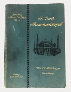 Antique 1911 Hermann Barth Konstantinopel, Constantinople Photography Views Book - Picture 1 of 21