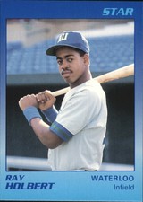 1989 Waterloo Diamonds Star #12 Ray Holbert