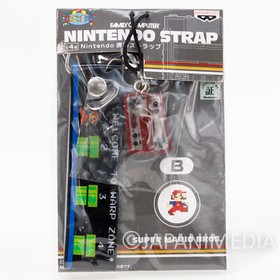 Nintendo Famicom Miniature Figure Strap Super Mario Bros. Ver. JAPAN GAME NES 2