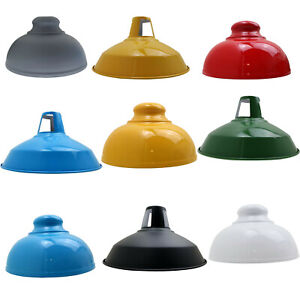 Industrial Easy Fit Ceiling Light Shade Kitchen Retro Metal Pendant Lampshade