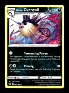 Pokemon Astral Radiance HISUIAN OVERQWIL 090/189 - Picture 1 of 1
