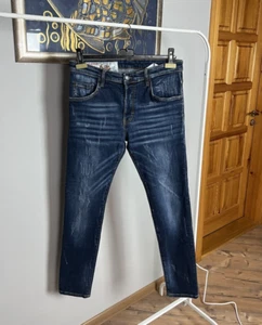 Dsquared2 Skater Jean Azul Envejecido Denim Slim Fit Pantalones de mezclilla ... - Imagen 1 de 14