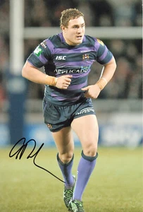 Gil Dudson Wigan warriers Hand Signed Photo 12x8" Autograph Rugby AA - Picture 1 of 1
