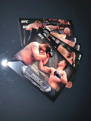 Topps 2014 UFC Knockout Lot Of 6 Numbered Cards. - Image 1 of 4