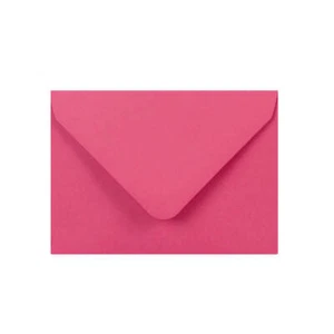 82 x 113 Sobre C7 Rosa Brillante | Goma | 120gsm Sobre Rosa Solapa en V - Imagen 1 de 3