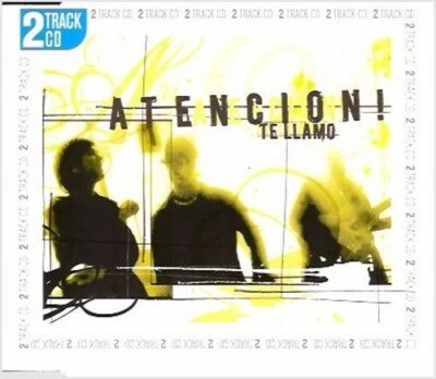Atencion! - Te Llamo - Maxi-CD, 2 versions, Clean Radio Mix, Radio Mix with Rap - Bild 1 von 2