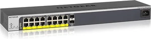 NETGEAR 18-Port Gigabit Ethernet Smart Managed Pro PoE Switch (GS418TPP) - Picture 1 of 7