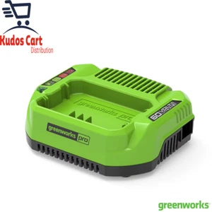 Greenworks 60V Akku Ladegerät 433250 kompatibel 2Ah 4Ah 6Ah Lithium-Ionen Akku - Bild 1 von 12