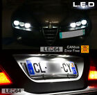 4 ampoules à LED Blanc  veilleuses + feux de plaque pour Alfa Romeo 159 SW break