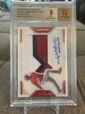 2020 National Treasures Juan Soto Auto Holo Silver Patch /10 BGS9 MINT Nationals