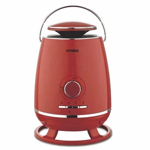 Red Optimus H-7231RD 1500w 360 Surround Ceramic Space Heater w/ Thermostat USA - Picture 1 of 1