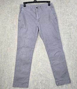 American Eagle Mens Flex Chinos Gray Size 34x32 - Picture 1 of 7