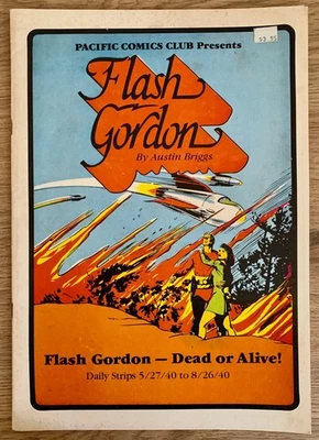 Pacific Comics Club Flash Gordon Dead or Alive Daily Strips 1981 reimpresiones Foto 1 de 2