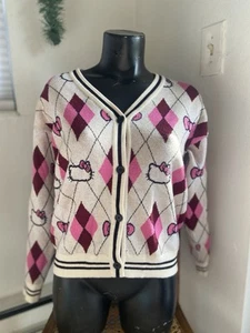 Hello Kitty & Friends x Forever 21 Cardigan Sweater Size 13/14 - Picture 1 of 7