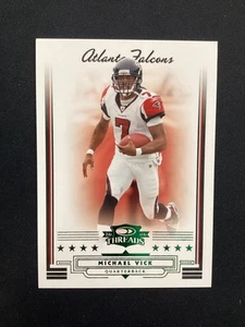 2006 Donruss Threads #23 Michael Vick Atlanta Falcons Green /100 - Picture 1 of 2