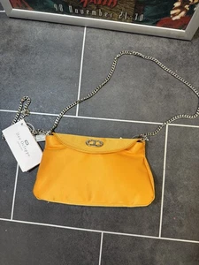 Dee Ocleppo Silk Satin Bag Clutch Handbag designer luxury RRP £210 - Picture 1 of 9