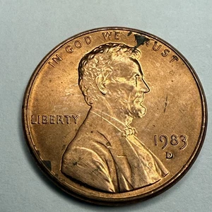 1983 D Lincoln Memorial RPM - Bild 1 von 3