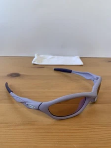 Vintage Oakley Unknown Overcast Sunglasses Rare like Minute Eye Jacket JulietY2K - Picture 1 of 20