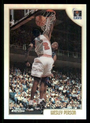 1998-99 Topps Chrome Refractors #96 Wesley Person - Image 1 of 2