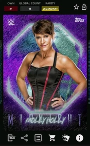 [Digital] Topps Slam Molly Holly Midnight Base Legendary - Picture 1 of 1