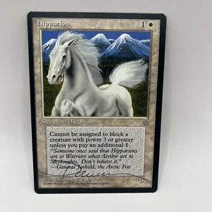 MTG - Ice Age - Hipparion - NM signed by Dameon Willich - Picture 1 of 2