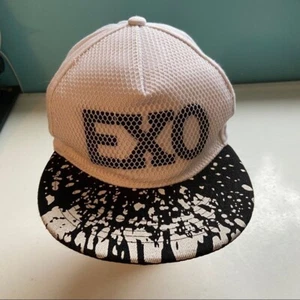Exo Baller SnapBack white and black baseball cap hat - Picture 1 of 7