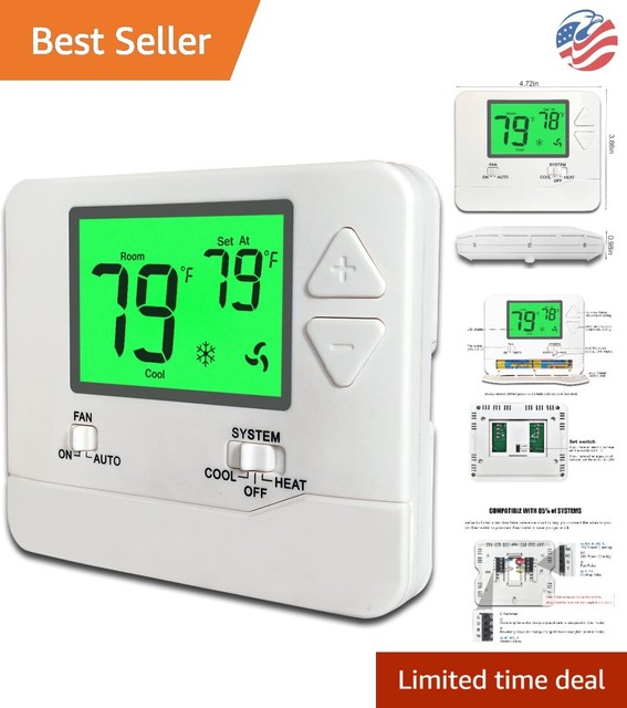 Home Non-programmable Thermostats for Water Heater for sale | eBay