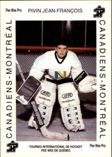 1992 Quebec Pee-Wee Tournament #577 Jean-Francois Pivin