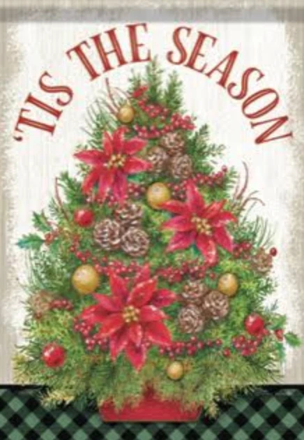 Carson - Bandeira de jardim de árvore de Natal - 53160 - Imagem 1 de 1