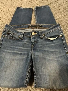 Levi's Demi Curve Skinny Jeans Women's 15 M Blue 5-Pocket Low Rise Cotton Blend - Picture 1 of 5