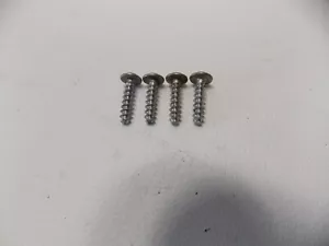 BMW E46 Trunk Grip Handle Mounting Screws 4 OEM 99-06 323 325 328 330 M3 - Picture 1 of 3