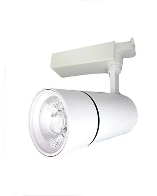 Faro proiettore binario 30 watt un led cob luce 6500k 3000k 4000k faretto bianco - Immagine 1 di 4