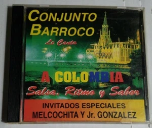 Conjunto Barroco canta Cd Colombia Salsa Ritmo y Sabor Melcochita y Jr Gonzalez - Picture 1 of 4