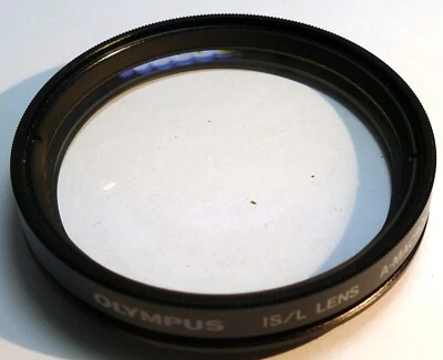 Olympus IS/L A-Macro 40cm +2.5 Converter Lens Close-Up Filter 49mm screw in - Image 1 of 4