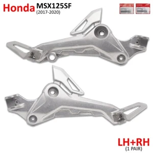 Lh+Rh Side Footpeg Mount Peg Step Holder For Honda MSX-SF Grom 125 2017 - 2020 - Picture 1 of 11