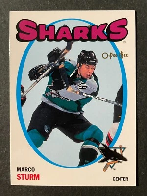 Marco STURM 2001-02 O-Pee-Chee Heritage Parallel #97 San Jose Sharks - Image 1 of 2