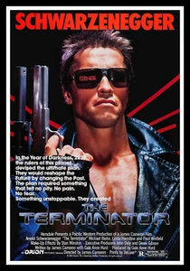 The Terminator Movie Poster Print & Unframed Canvas Prints - Picture 1 of 2