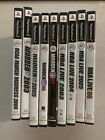 PS2 Game Lot of 9 Games TESTED - NBA Live, NCAA March Madness, Madden