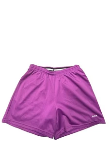 Reebok Athletic Work Out Running Shorts Size Medium Mesh Pink - Picture 1 of 7