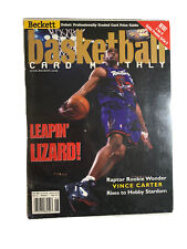 Vince Carter Raptors Beckett Basketball Card Monthly June 1999 Issue 107 Toronto