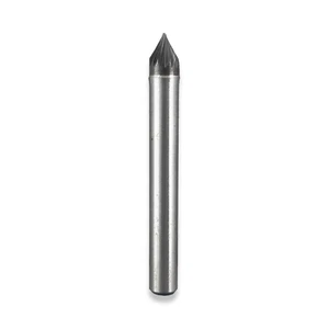 INDUSTRIAL QUALITY 6MM SHANK CARBIDE BURR SJ-1 60 DEGREE TAPER 1/4" DIAMETER - Picture 1 of 2