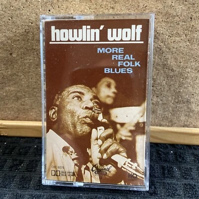 HOWLIN WOLF - MORE REAL FOLK BLUES 1988 (CASSETTE TAPE) Free Shipping - Image 1 of 4